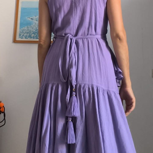 Nema Resort Dress lilac like new, cotton, size M
