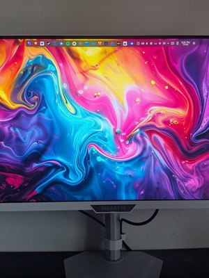 Gigabyte M27Q2 Monitor like new, 27 inch QHD 200Hz IPS Quantum Dot