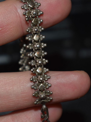 Vintage silver chain used