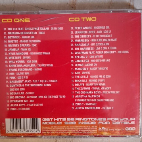 Hits 58 double CD used, pop