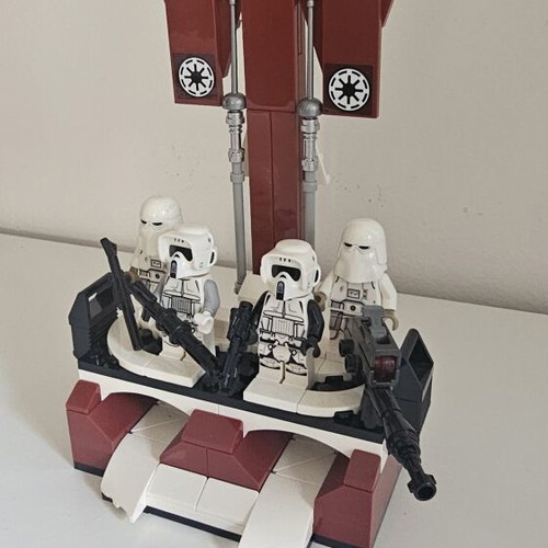 Lego Starwars Gunship 187th Legion Edition custom set like new