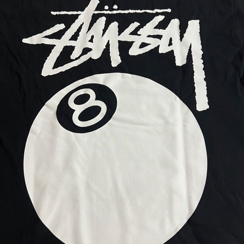 Stussy 8ball Tee Medium new, black