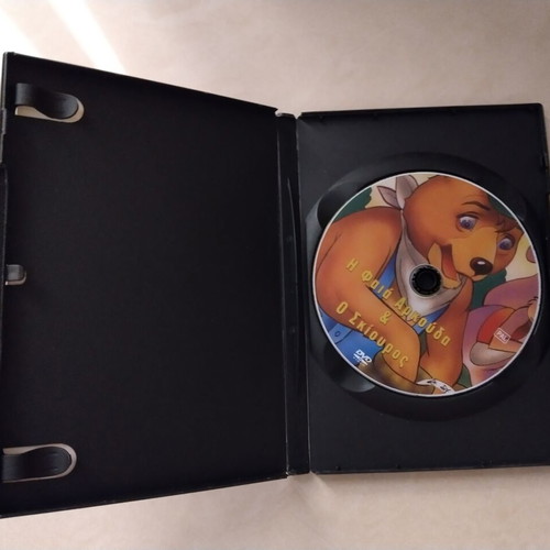 Dvd The Brown Bear and the Squirrel like new, dubbed, animated