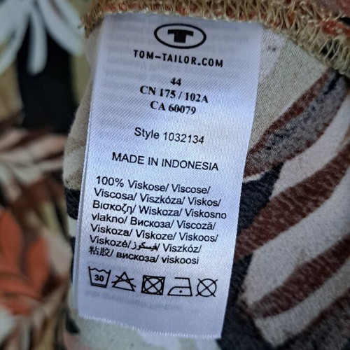 Tom Tailor dress, 100% viscose, size XXL