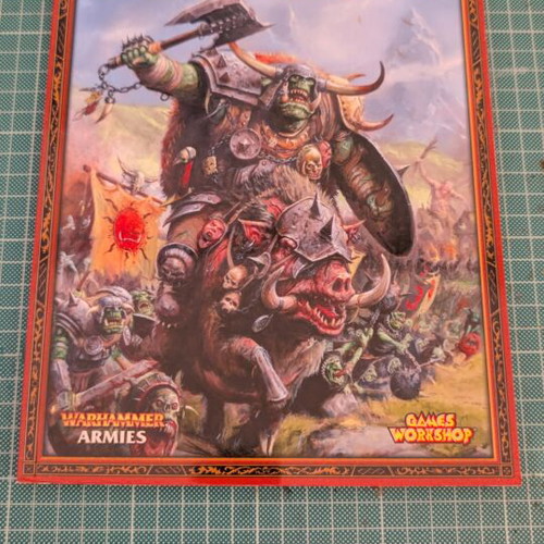 Warhammer Fantasy Orcs & Goblins Army Book 7th Edition