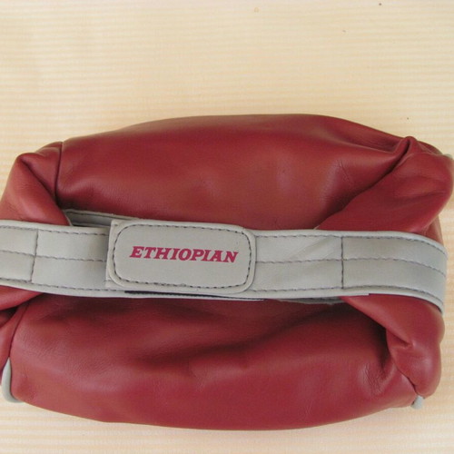 Ethiopian Airlines First Class Vintage Amenity Kit empty, like new
