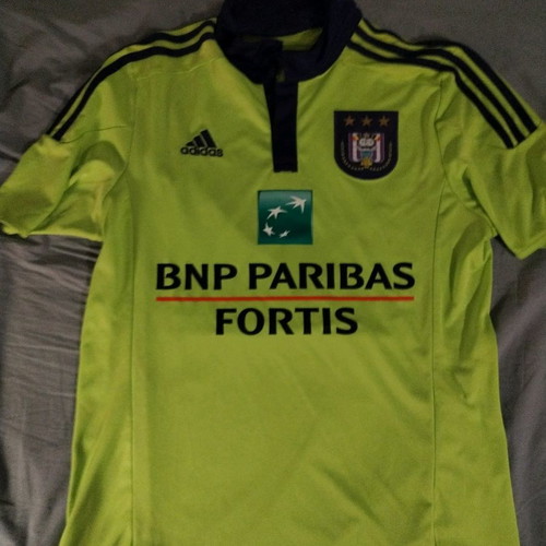 Anderlecht Away Football Jersey used, size large