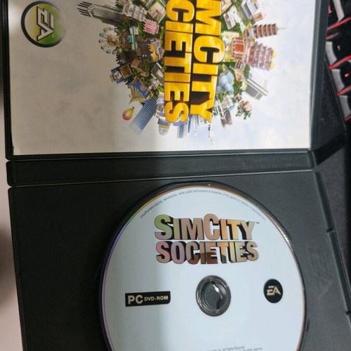 SimCity Societies PC game like new with DVD and manual