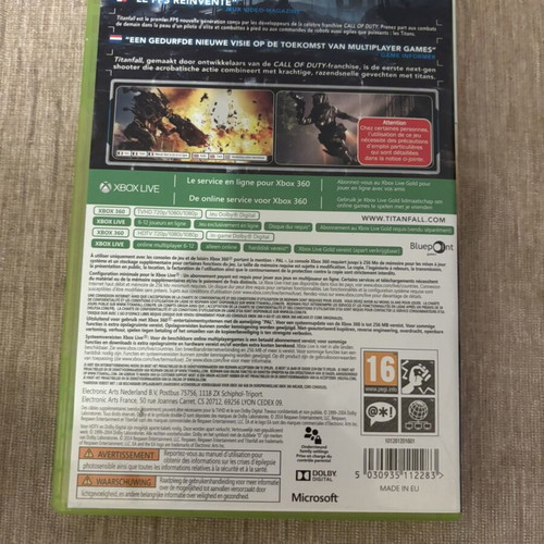 Titanfall Xbox 360 game used