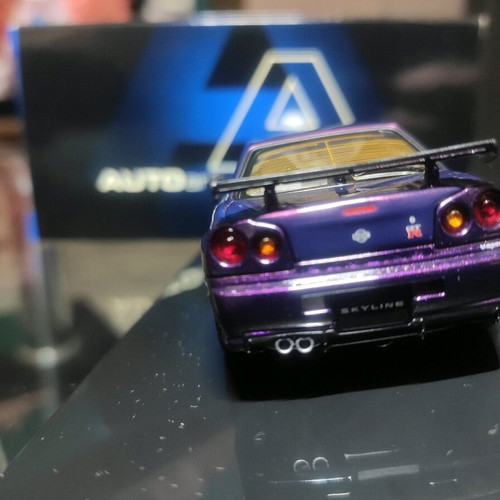 Nissan Skyline GT-R 1/43 midnight purple Autoart new