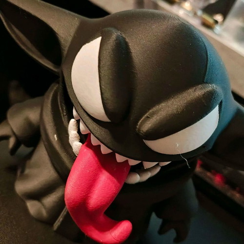 Venomized Grogu Figure new, Star Wars x Marvel collectible