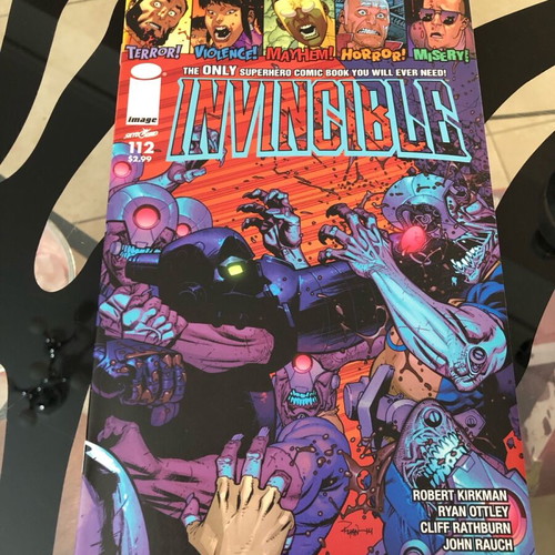 Invincible 112 new, Death of Cecil Kirkman, Image Comics