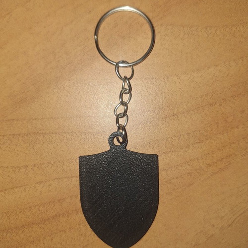 A.E.K. Keychain handmade 3D printed with emblem
