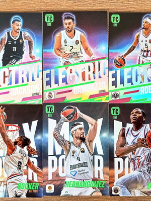 Panini Top Class Euroleague πακέτο καρτών Max Power & Electric καινούργιο