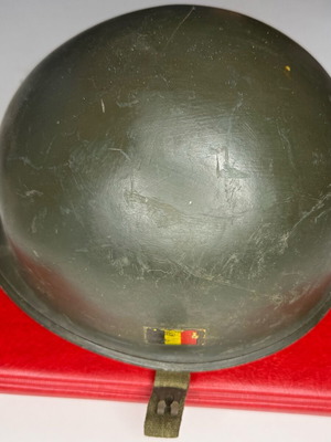 Στρατιωτικό κράνος M1 μεταχειρισμένο, βελγικός στρατός, αυθεντικό vintage