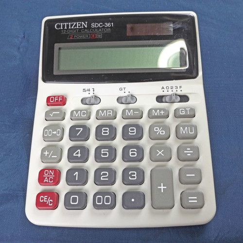 Citizen calculator new