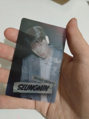 Aκρυλική κάρτα Seungmin σαν καινούργιο, Stray Kids