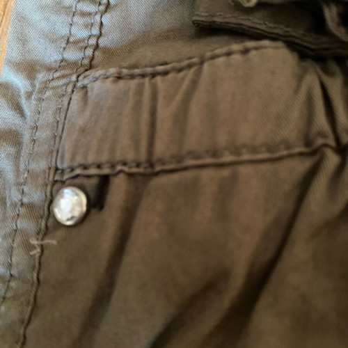 Alouette pants olive new, sizes 12 and 16, cotton