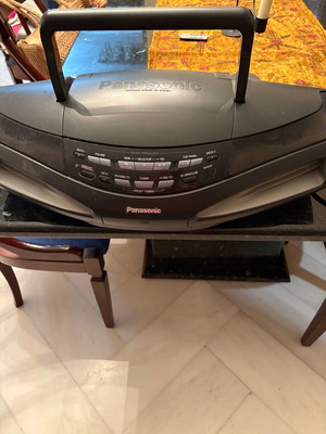 Panasonic RX-ED77 radio and CD player with cassette