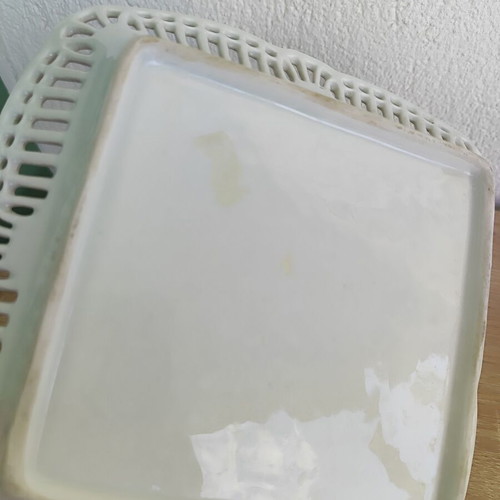 Set of 2 vintage porcelain dishes used