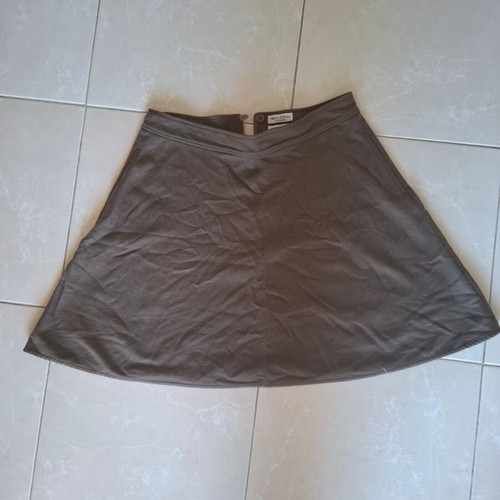 Marc O'Polo A-line wool skirt like new, brown - olive