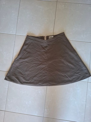 Marc O'Polo A-line wool skirt like new, brown - olive