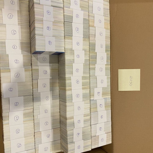 Phone cards like new, 4150 open with 20 used cases included