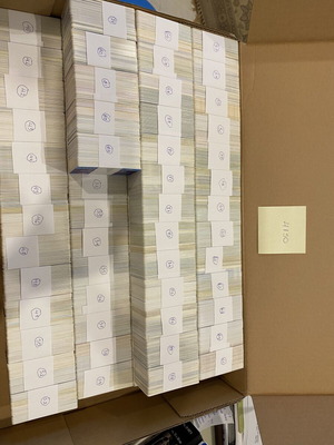 Phone cards like new, 4150 open with 20 used cases included