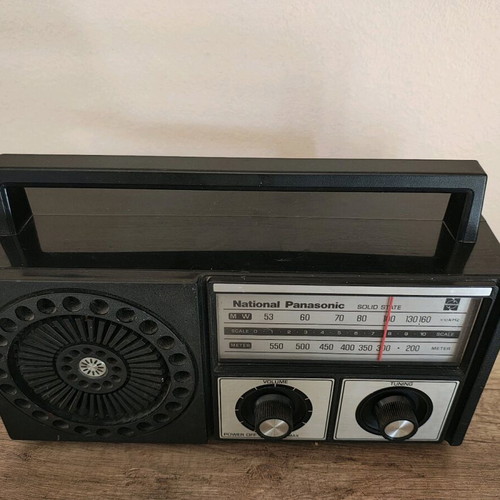Panasonic vintage radio used