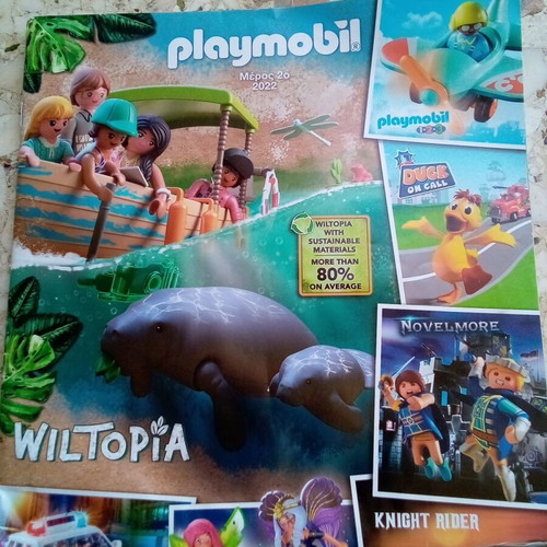 Playmobil magazines used with 2 DVD gift