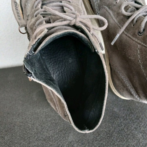 Diesel D-Blaast Mid men's sneakers boots used, gray, size 42