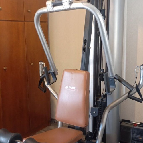 Alpine Fitness home gym multigym used with pulley replacement needed