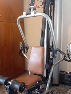 Alpine Fitness home gym multigym used with pulley replacement needed