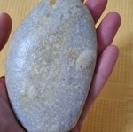 Donald Painted Stone handmade, new