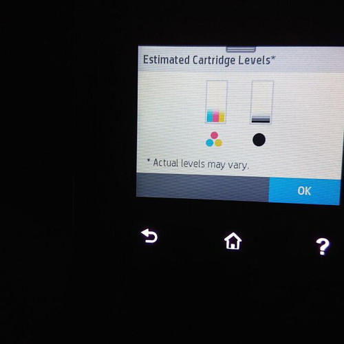 HP Officejet 250 portable printer multifunction used with hard carrying case