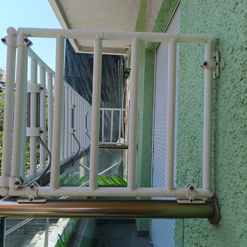 Balcony railing like new, height 0.50m, length 2.45m