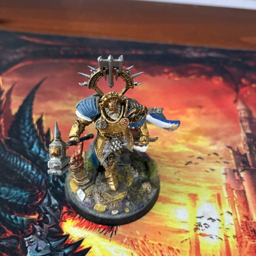 Stormcast Eternals Lord Commander Bastian Carthalos handpainted figure used