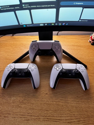 Dualsense PS5 χειριστήρια μεταχειρισμένα, 3 τεμάχια με drift