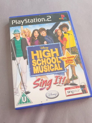 High School Musical Sing It PS2 like new
