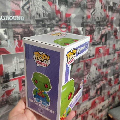 Funko Pop Martian Manhunter 18 SDCC 480 pcs like new