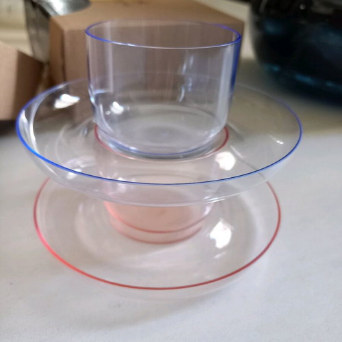 Kvetna glass espresso cups new, pack of 2