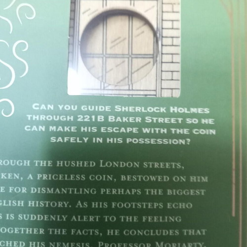 Sherlock Holmes The Case of the Priceless Coin mystery board game used