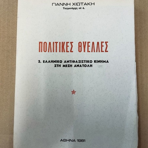 Political Storms used book with notes