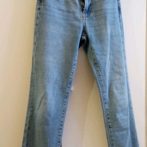 Skinny jeans Mango turquoise, like new, size XXS