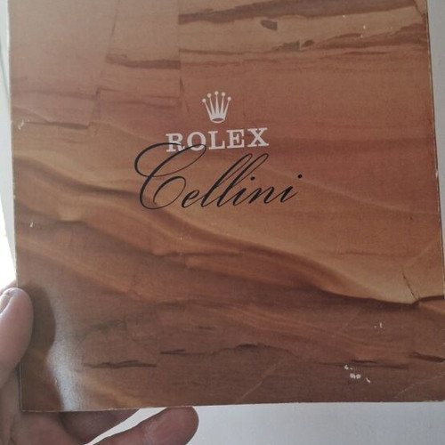 Rolex Cellini magazine used with rare vintage models
