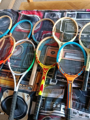 Rackets like new, pack of 12