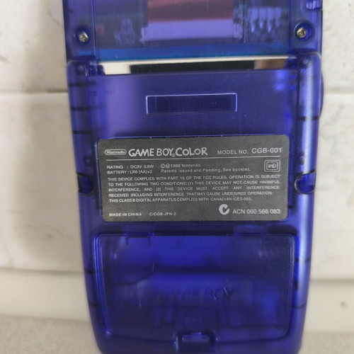 Game Boy Color blue like new, perfect condition