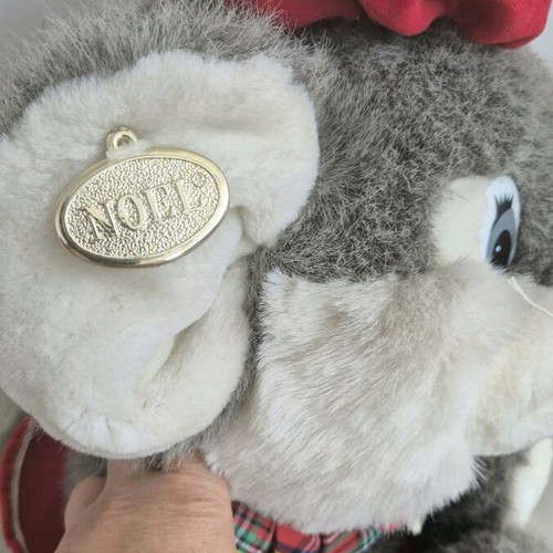 Noel stuffed mouse like new, size 50 cm, 1992