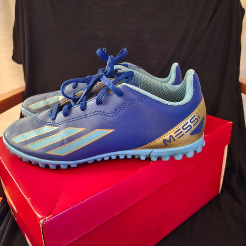 Adidas Messi football shoes size 36 used, blue