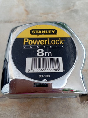 Stanley PowerLock Classic μέτρο 8μ, μοντέλο 33-198